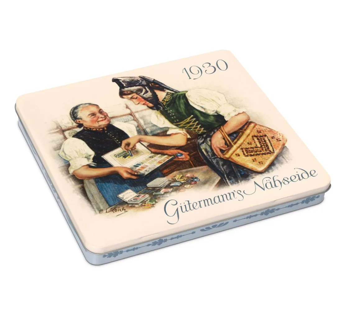 Gütermann Nostalgie-Box Allesnäher, 30 Spulen