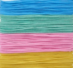 Gummischnüre "Pastell"