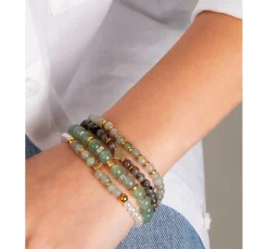 Halbedelsteinperlen, 4 mm