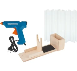 Heißklebepistole mit Halterung