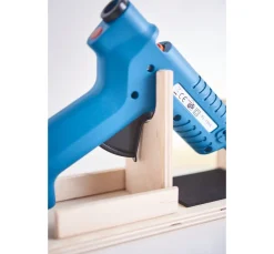 Heißklebepistole mit Halterung