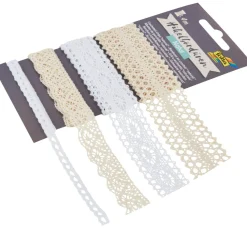 Häkelbordüren Set "Natur"