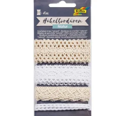 Häkelbordüren Set "Natur"