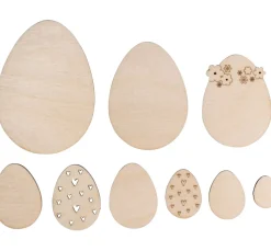 Holz Streuteile "Ostereier Mix"