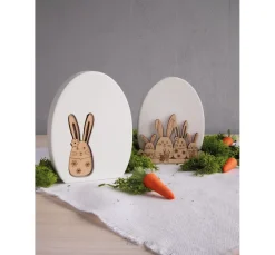 Holz Streuteile "Ostereier Mix"