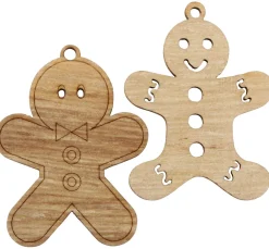 Holz-Anhänger "Lebkuchenmann"