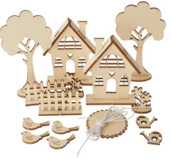 Holzbausatz "Gartenhäuser"