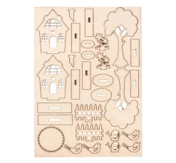 Holzbausatz "Gartenhäuser"