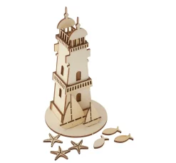 Holzbausatz "Leuchtturm"