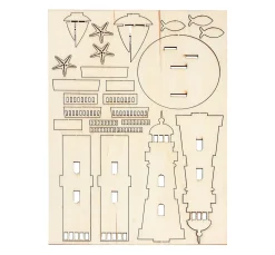 Holzbausatz "Leuchtturm"