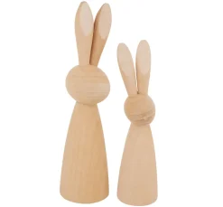 Holzhasen Figurenkegel