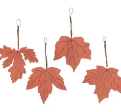 Holz-Herbstlaub mit Anhänger