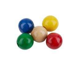 Holzperlen, Ø 8 mm, 85 Stück