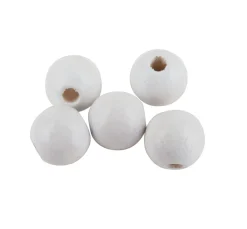 Holzperlen, Ø 8 mm, 85 Stück