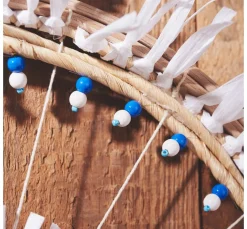 Holzperlen, Ø 8 mm, 85 Stück