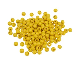 Holzperlen, Ø 4 mm, ca. 165 Stück