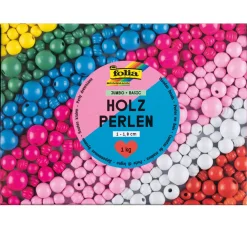 Holzperlen Jumbo Pack "Basic"