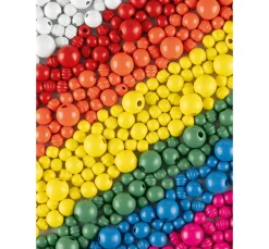 Holzperlen Jumbo Pack "Basic"