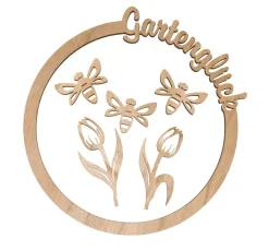 Holzring-Set "Gartenglück"