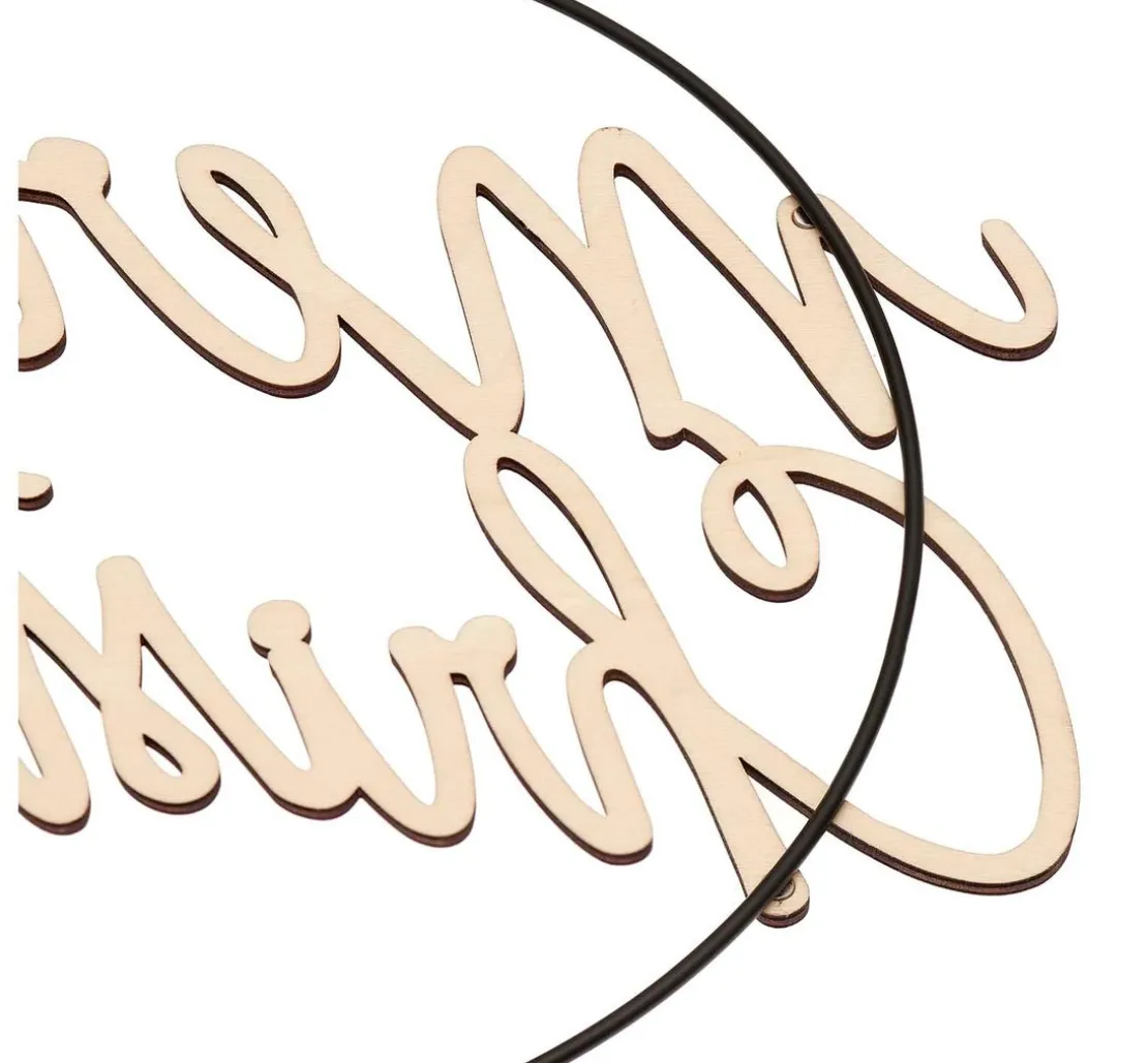 Holzschriftzug "Merry Christmas"