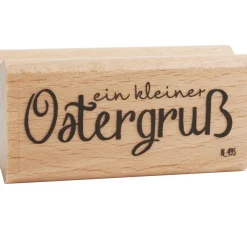 Holzstempel "Ein kleiner Ostergruß"
