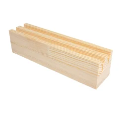 Holzständer für Ringe