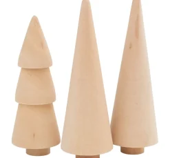 Holz-Tannen, 3er-Set