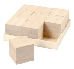 Holzwürfel, 9 Stück