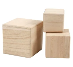 Holzwürfel, 3er-Set