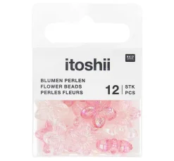 itoshii Perlen-Set "Blüten Holographisch"