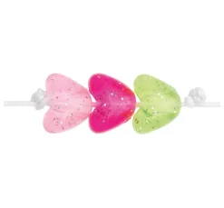 itoshii Perlen-Set "Glitzerherzen"