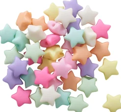 itoshii Perlen-Set "Sterne" Pastell Matt