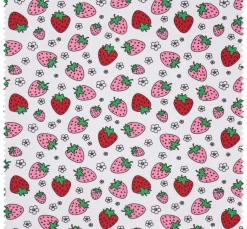 Jersey-Stoff "Erdbeeren"