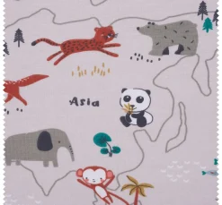 Jersey-Stoff "Weltreise"