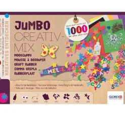 Jumbo Creativ-Mix "Moosgummi", ca. 1.000 Teile