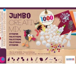 Jumbo Creativ-Mix "Styropor", ca. 1.000 Teile