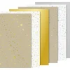 Karton-Block "Sterne" Gold/Silber