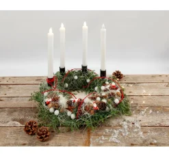 Kerzenhalter mit Spieß für Stabkerzen