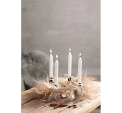 Kerzenhalter mit Spieß für Stabkerzen