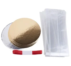 Klarsichtbeutel mit Bodenkarton