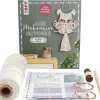Kleine Knüpfmomente: Makramee-Knüpf-Set "Süße Eule"