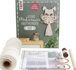 Kleine Knüpfmomente: Makramee-Knüpf-Set "Süße Eule"