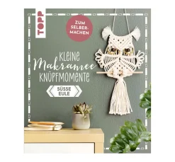 Kleine Knüpfmomente: Makramee-Knüpf-Set "Süße Eule"