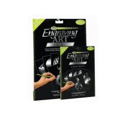 Kratzbild "Blank Board", ca. 20 x 25 cm