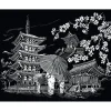 Kratzbild "Kyoto Temple"