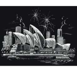 Kratzbild "Sydney Opera House"