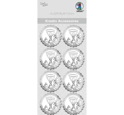 Kreativ-Accessoires "Kelch silber"
