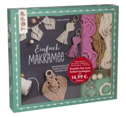 Kreativ-Set "Einfach Makramee. Mit Anleitungsbuch und Material"