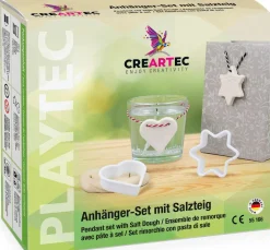 Kreativ-Set "Salzteig Anhänger Herz & Stern"