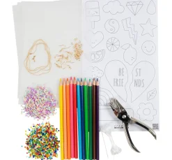 Kreativset Schrumpffolie "Schmuck"